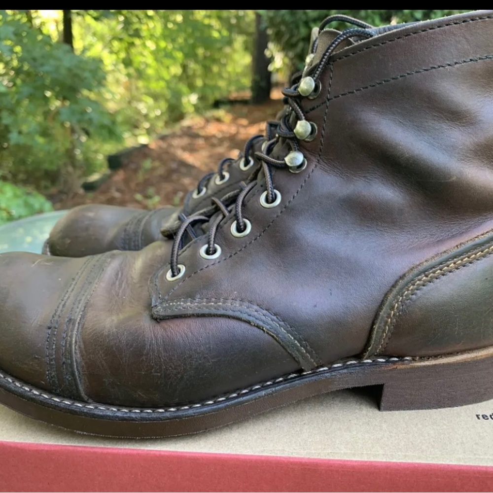 Red wing Iron Ranger size 8.5